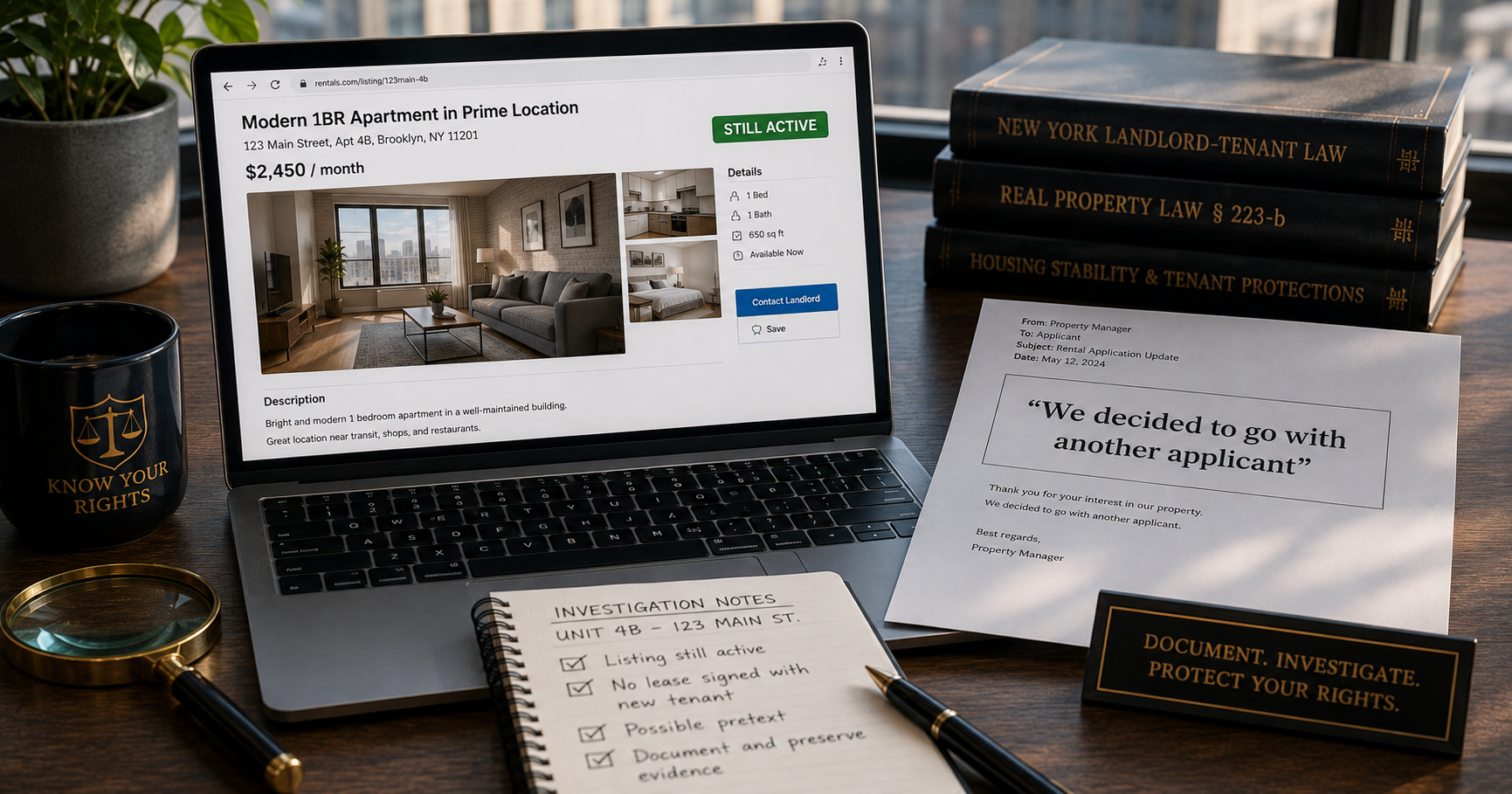 The Apartment Was Available—Until They Saw You